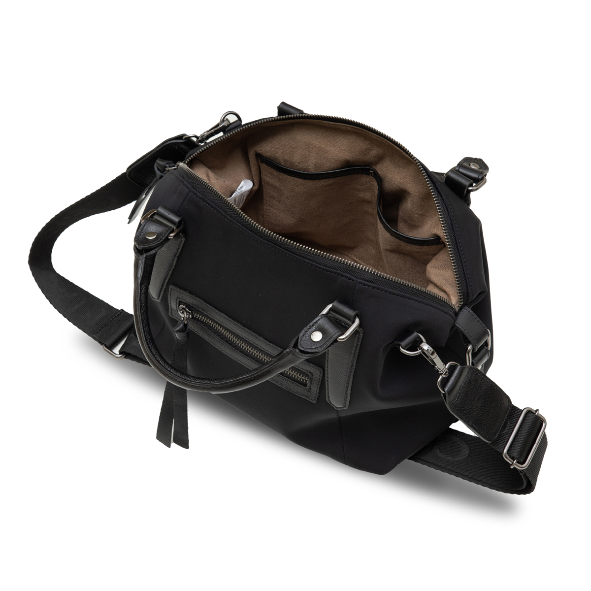 bolsa-tote-nylon-média-preto-cr-1162-parte-interna