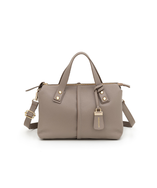 Bolsa Tiracolo Com Dois Foles | CR-965 - Taupe