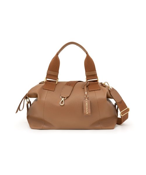 Bolsa Tote Couro Alça Ombro Grande | CR-1154 - Caramelo