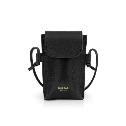 Bolsa Para Celular Couro | CR-11323 - Preta