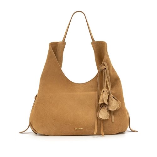 Bolsa Hobo em Couro Camurça | CR-11378