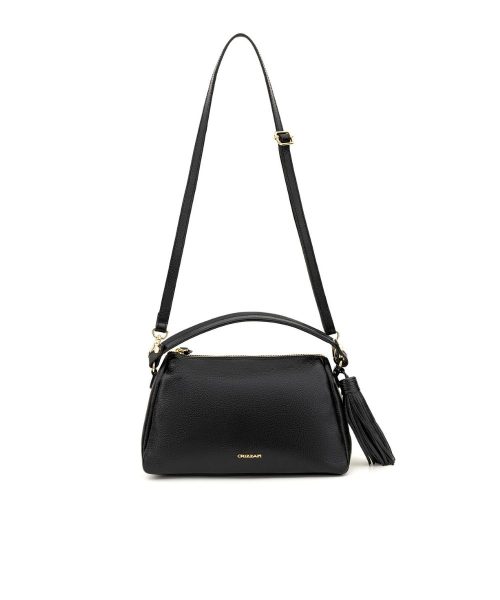 Bolsa Pequena Tiracolo em Couro Legitimo | CR-920 - Preto