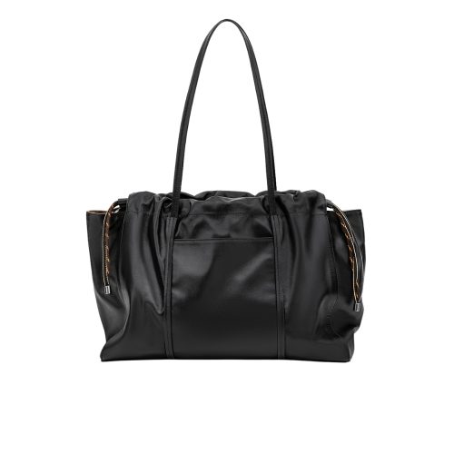 Bolsa Tote - Leve e Grande - Em Couro Legitimo | CR-11397 - Preta