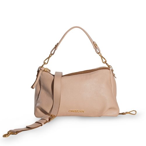 Bolsa Baguette Tiracolo Com Alça Ombro | CR-11235 - Areia