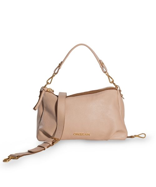 Bolsa Baguette Tiracolo Com Alça Ombro | CR-11235 - Areia