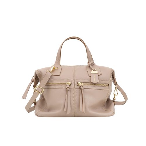 Bolsa Tote Tiracolo | CR-11241 - Taupe