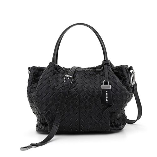 Bolsa Tote Tressê Manual | CR-11204 - Preta