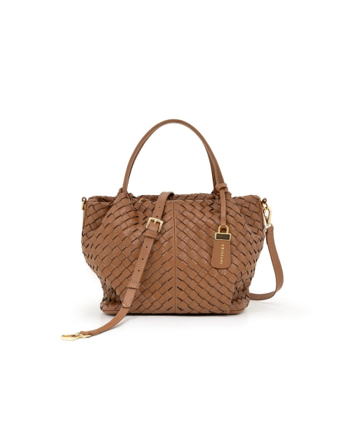 Bolsa Tote Tressê Manual | CR-11204 - Caramelo