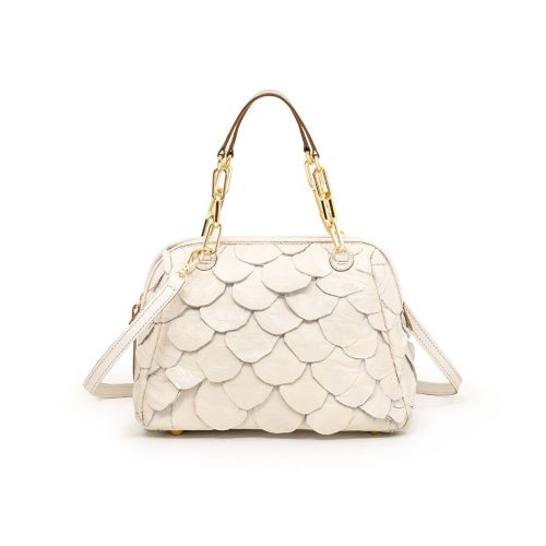 Bolsa Tiracolo Pirarucu Legítimo | CR-833 - Off White