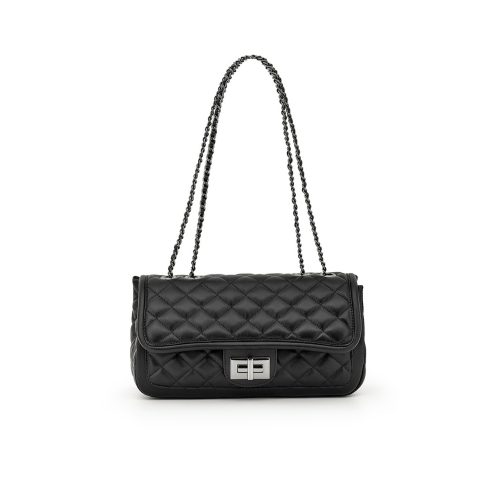 Bolsa Retangular Metelassê | CR-461 - Preta