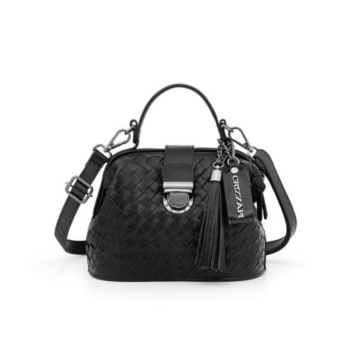 Doctor's Bag Tiracolo Tresse Manual | CR-708 - Preta