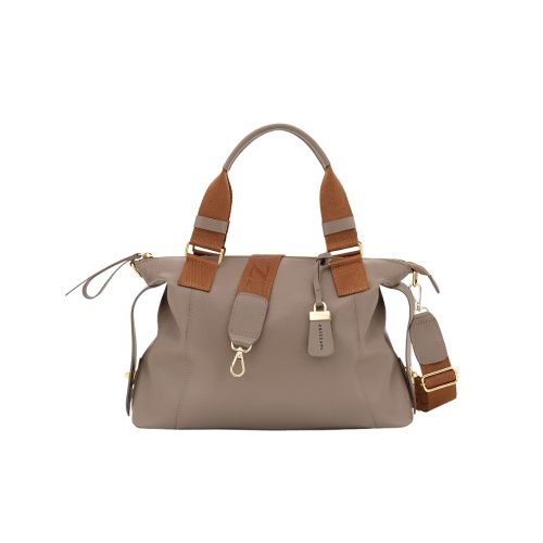 Bolsa Tote Alça Ombro Com Divisórias | CR-1161 - Taupe