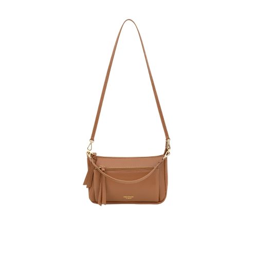 Bolsa Tiracolo Clutch Alça Ombro | CR-11311 - Caramelo