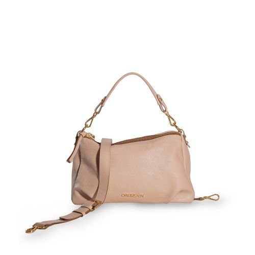 Bolsa Baguette Tiracolo Com Alça Ombro | CR-11235 - Areia