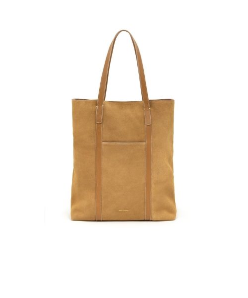 Bolsa em Couro Camurça Ideal Para Notebook | CR-11381 - Mel