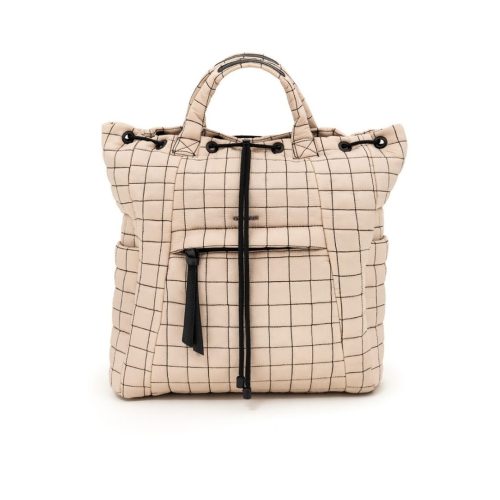 Bolsa Shopping Grande Nylon | CR-11291 - Marfim