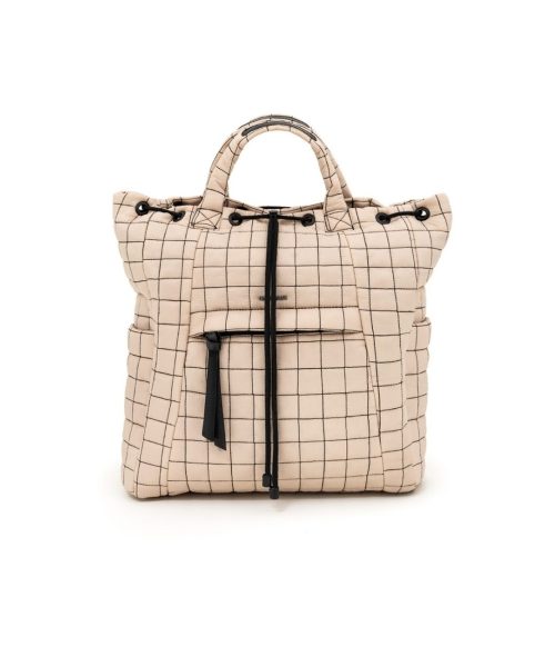 Bolsa Shopping Grande Nylon | CR-11291 - Marfim