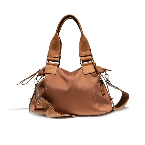 Bolsa Tote Grande Nylon | CR-1161 - Marrom