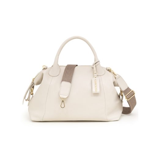 Bolsa Tote Ícone Couro | CR-231 - Off White