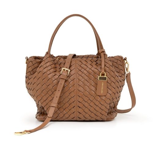 Bolsa Tote Tressê Manual | CR-11204 - Caramelo