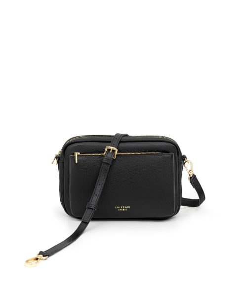 Bolsa Camera Bag Média Tiracolo Pequena | CR-11310 - Preta