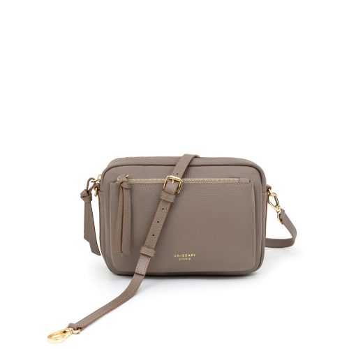 Bolsa Camera Bag Média Tiracolo Pequena | CR-11310 - Taupe