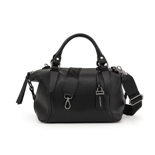 Bolsa Tote Média Couro | CR-1162 - Preta