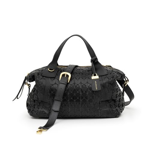 Bolsa Tote Média Tresse Manual | CR-691 - Preta