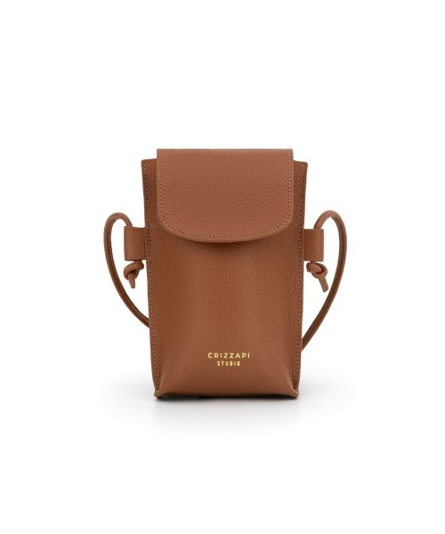 Bolsa Para Celular Couro | CR-11323 - Caramelo