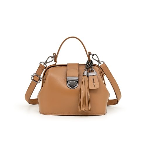 Doctor’s Bag Tiracolo Couro | CR-708 – Doce de Leite