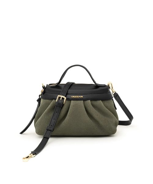 Bolsa Pequena Tiracolo | CR-11344 - Camurça Verde
