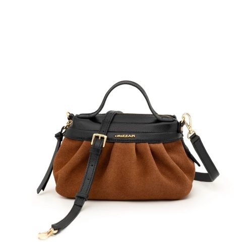 Bolsa Pequena Tiracolo | CR-11344 - Camurça Conhaque