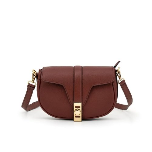 Bolsa Saddle Média Pequena | CR-11208 - Burgundry