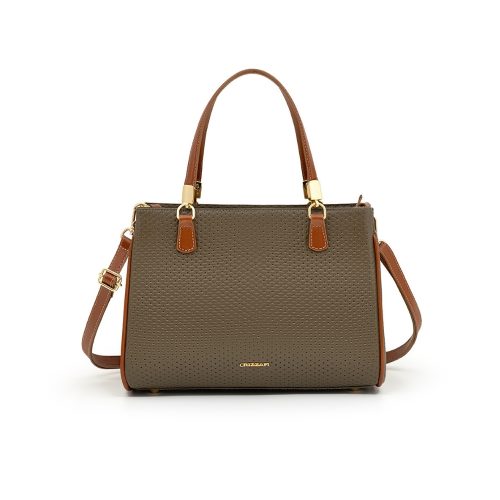 Bolsa Tiracolo Com Compartimento E Alças Flexíveis | CR-597 - Verde Musgo