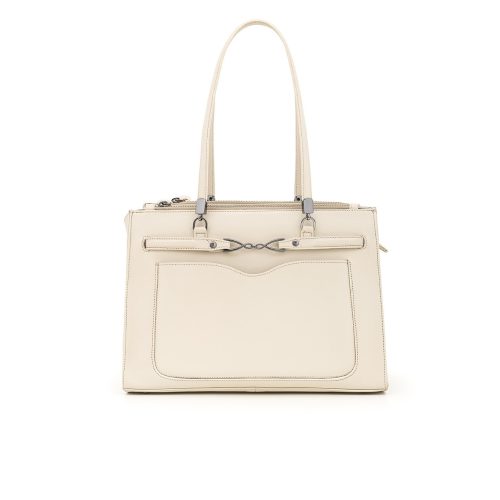 Bolsa Tote Com Alça Ombro e Inúmeros Compartimentos | CR-11351 - Off White