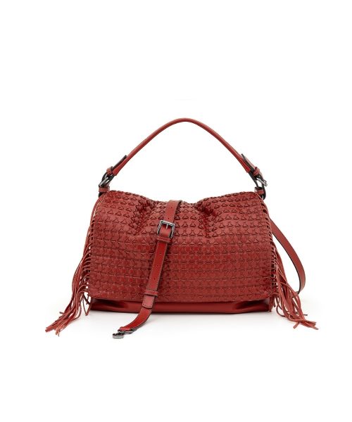 Bolsa Tiracolo Tresse Manual | CR-11390 -Vermelho