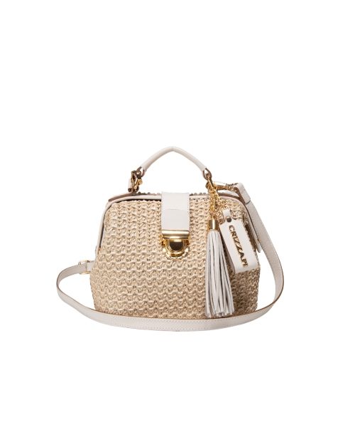 Doctor's Bag Tiracolo Trama | CR-708 - Marfim