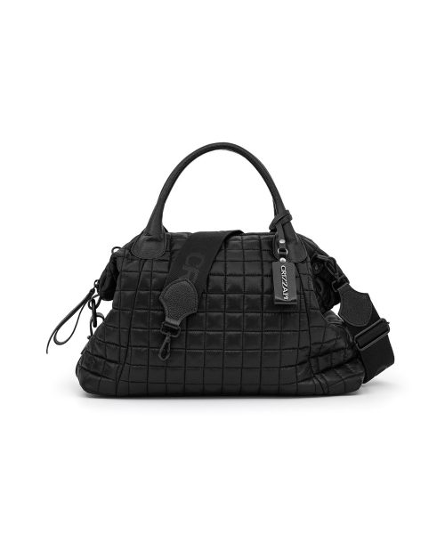 Bolsa Tote Nylon Cirrê | CR-231 - Preta