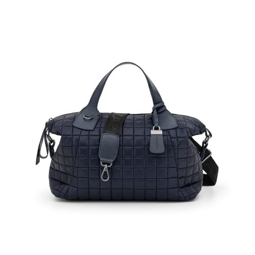 Bolsa Tote Nylon Cirrê | CR-691 - Azul Marinho