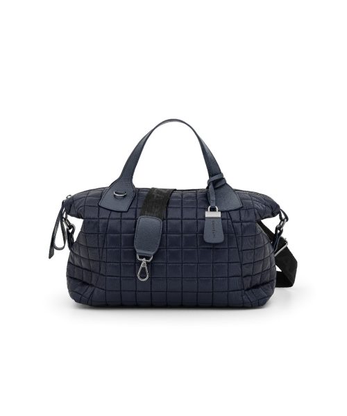Bolsa Tote Nylon Cirrê | CR-691 - Azul Marinho