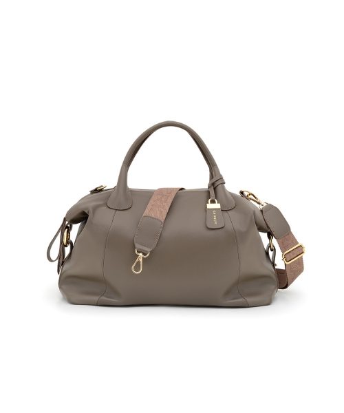 Bolsa Tote Ícone Couro | CR-231 - Taupe
