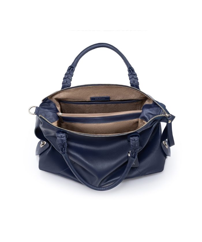 Bolsa Tote Grande Alça Ombro | CR-1132 - Azul Marinho - CRIZZAPI