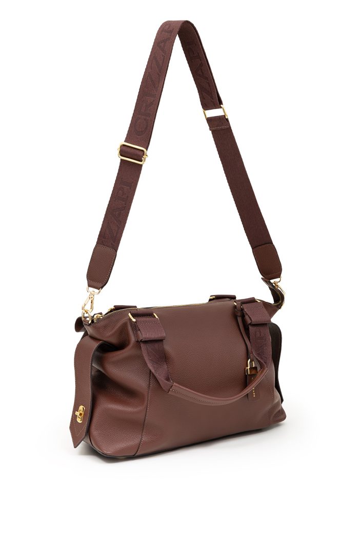 Bolsa Tote Alça Ombro Com Divisórias | CR-1161 - Dark Brown