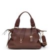 bolsa-tote-grande-com-compartiemntos-dark-brown-crizzapi-frente-alça-ombro
