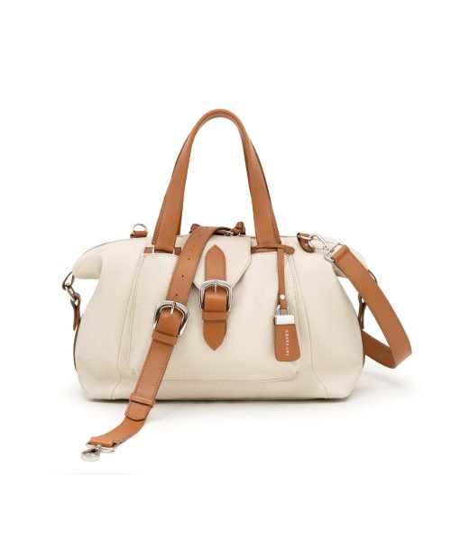 Bolsa Tote | CR 11425 - Marfim com Avelã